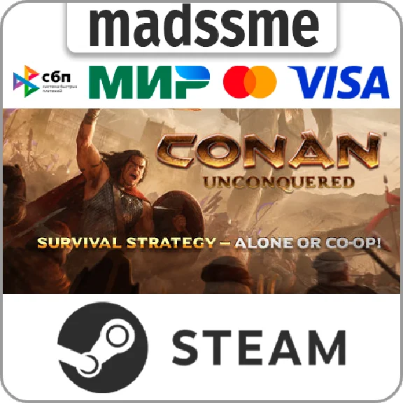 Conan Unconquered * RU/KZ/CIS/TR/AR * STEAM 🚀 AUTO