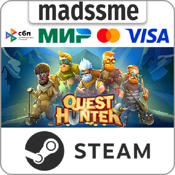 Quest Hunter * RU/KZ/CIS/TR/AR * STEAM 🚀 AUTO DELIVERY