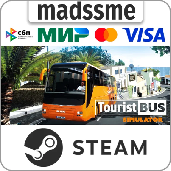 Tourist Bus Simulator * RU/KZ/СНГ/TR/AR * STEAM 🚀 АВТО