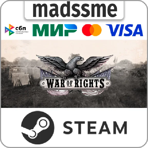War of Rights * RU/KZ/CIS/TR/AR * STEAM 🚀 AUTO