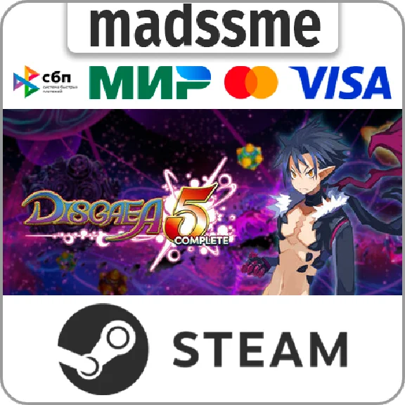 Disgaea 5 Complete * RU/KZ/CIS/TR/AR * STEAM 🚀 AUTO