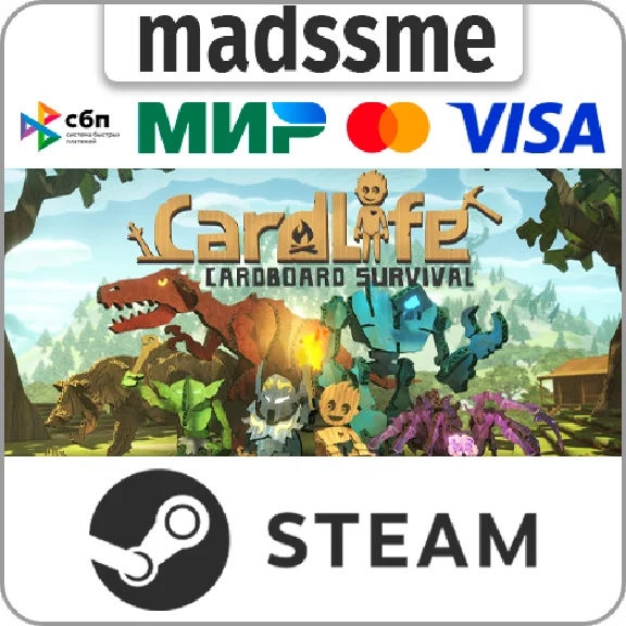 CardLife: Cardboard Survival * RU/KZ/CIS/TR/AR * STEAM
