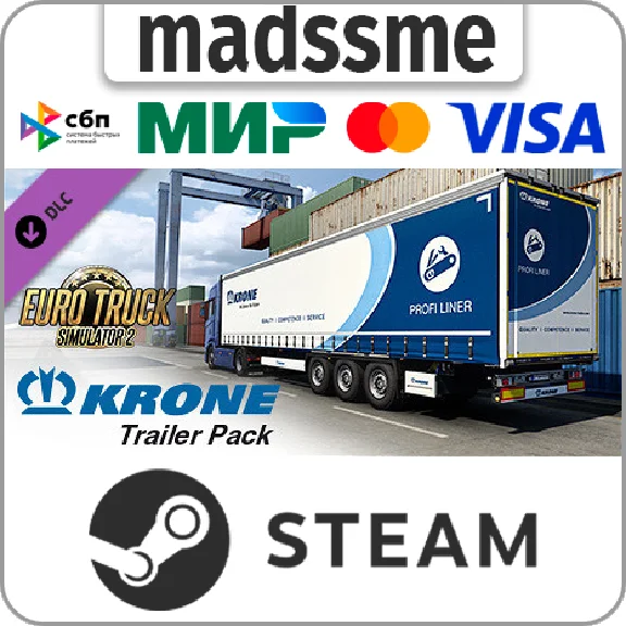 Euro Truck Simulator 2 - Krone Trailer Pack * RU/CIS/TR