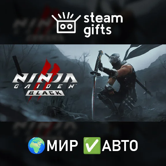 🎁NINJA GAIDEN 2 Black🌍ROW✅AUTO