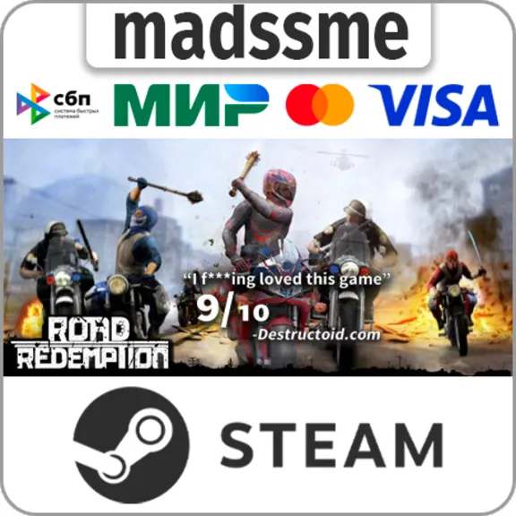Road Redemption * RU/KZ/CIS/TR/AR * STEAM 🚀 AUTO