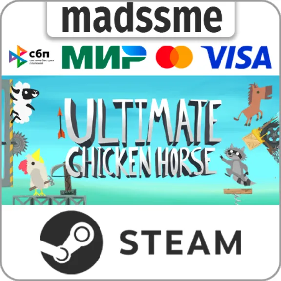 Ultimate Chicken Horse * RU/KZ/СНГ/TR/AR * STEAM