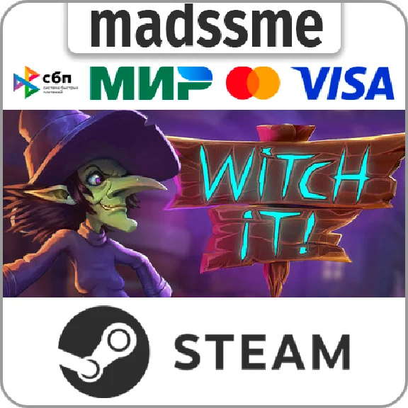 Witch It * RU/KZ/СНГ/TR/AR * STEAM 🚀 АВТОДОСТАВКА