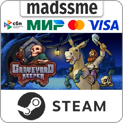 Graveyard Keeper * RU/KZ/CIS/TR/AR * STEAM 🚀 AUTO