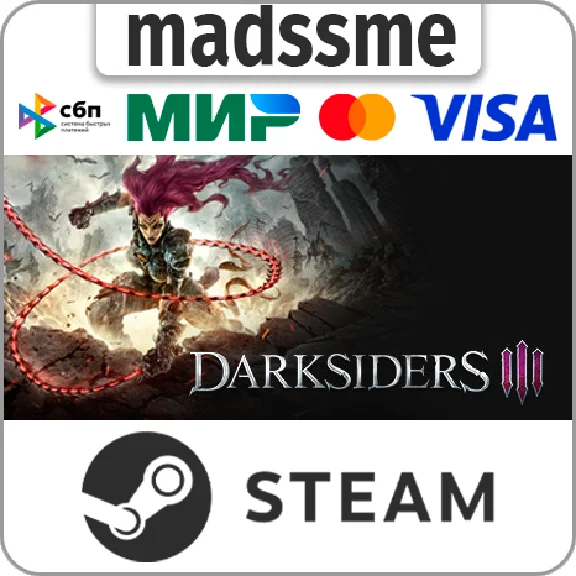 Darksiders III Deluxe Edition * RU/KZ/CIS/TR/AR * STEAM