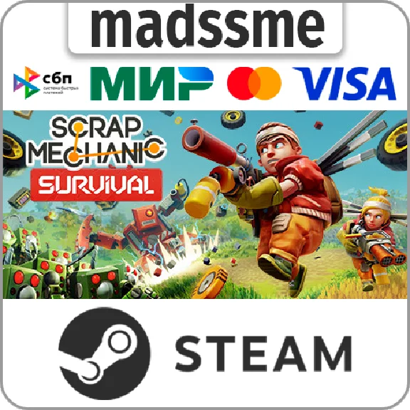 Scrap Mechanic * RU/KZ/CIS/TR/AR * STEAM 🚀 AUTO