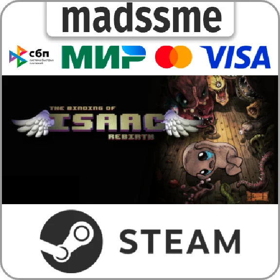 The Binding of Isaac: Rebirth * RU/KZ/СНГ/TR/AR * STEAM