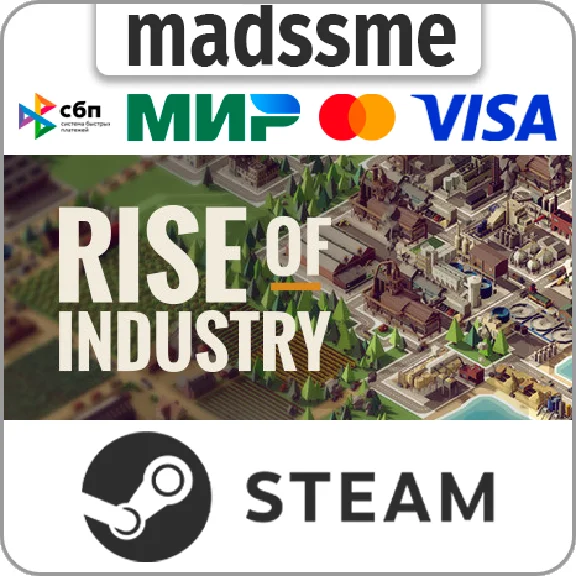Rise of Industry * RU/KZ/СНГ/TR/AR * STEAM 🚀 АВТО