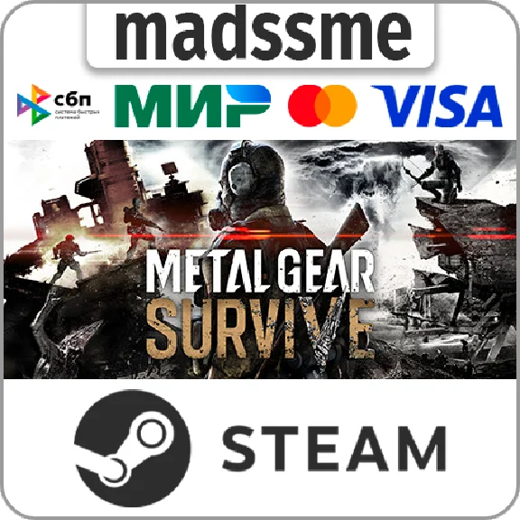 METAL GEAR SURVIVE * RU/KZ/СНГ/TR/AR * STEAM 🚀 АВТО