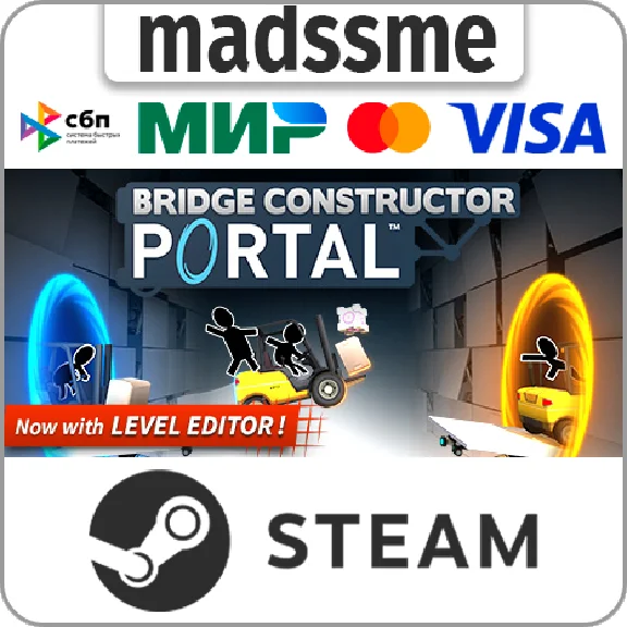 Bridge Constructor Portal * RU/KZ/CIS/TR/AR * STEAM