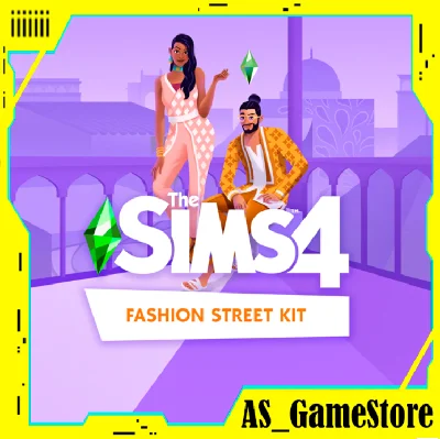 ⚫️ The Sims 4 Fashion Street Kit ❗DLC❗PC Epic Games EGS