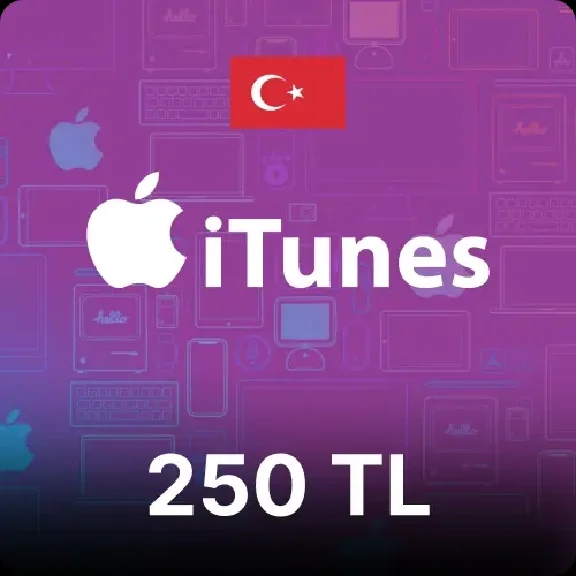🎁GIFT CARD 🍏  Apple iTunes 🔴 TURKEY🔴250TL [NO FEES]