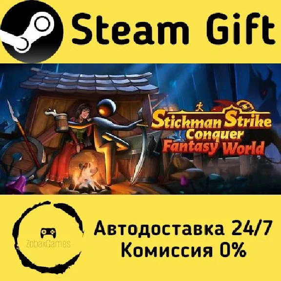 🚀 Stickman Strikes: Conquer Fantasy World 🤖