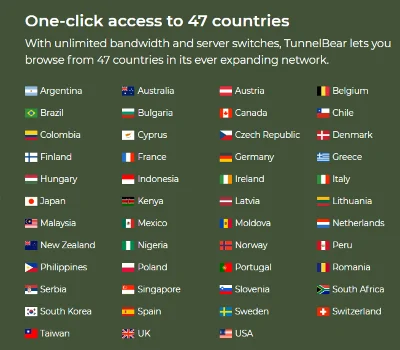 TUNNELBEAR VPN + WARRANTY + CASHBACK