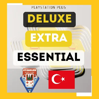 🔵PS PLUS ESSENTIAL-EXTRA-DELUXE 1-12M + EA🚀TURKEY