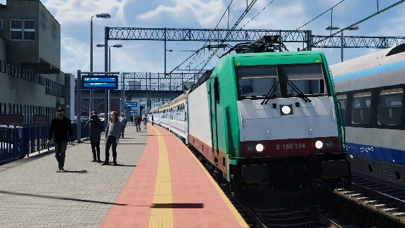 🚀 SimRail - The Railway Simulator: Łódź - Warsaw 🤖