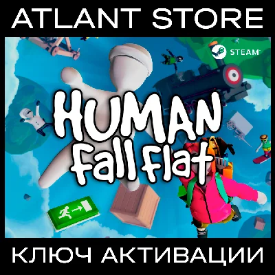 📀Human: Fall Flat - Steam Key [RU+KZ+UA+CIS]