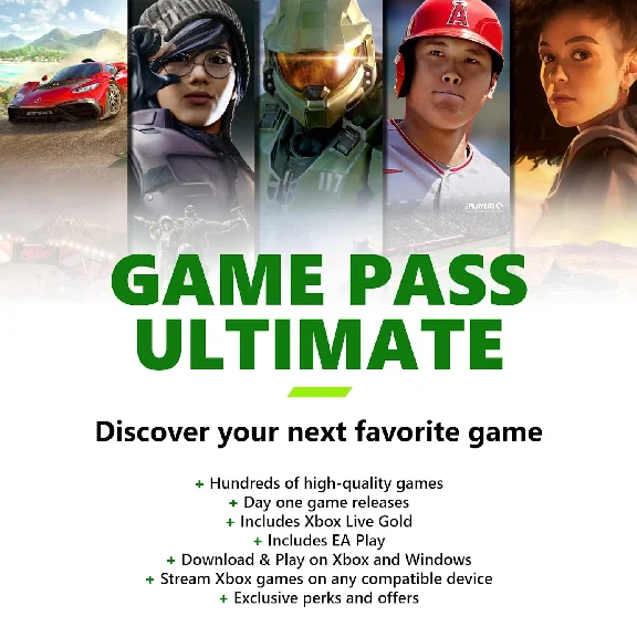 XBOX GAME PASS ULTIMATE 1 MONTH🔑KEY RENEWAL (LATAM)