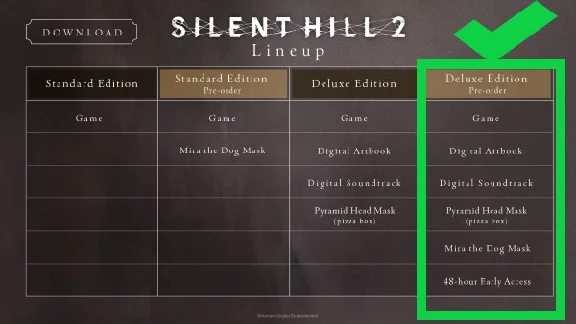SILENT HILL 2 Remake -Digital Deluxe | AUTO GUARD 24/7