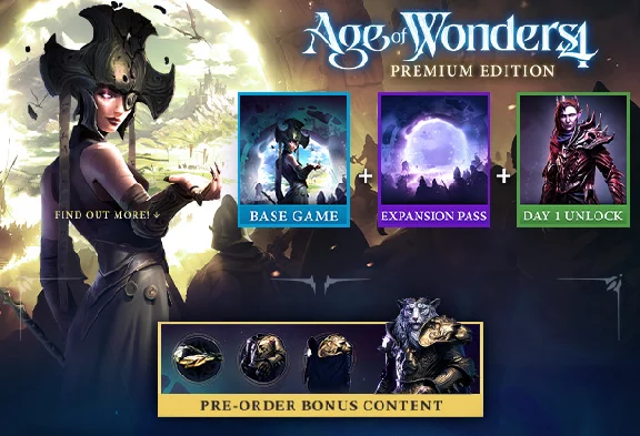 Age of Wonders 4 Premium Edition + 7 DLC | AUTO 24/7