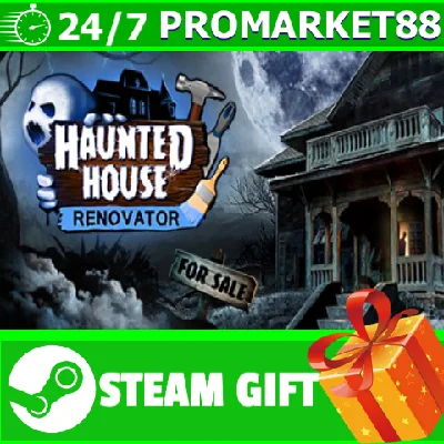 ⭐️ВСЕ СТРАНЫ+РОССИЯ⭐️ Haunted House Renovator STEAM