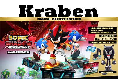 SONIC X SHADOW GENERATIONS Digital Deluxe Edition steam