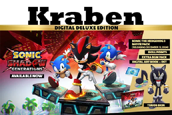 SONIC X SHADOW GENERATIONS Digital Deluxe Edition steam