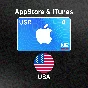 ❇️ Карта пополнения Apple iTunes 4$ USD (USA) США
