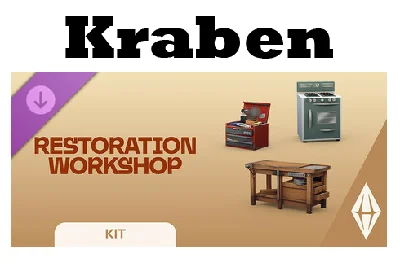 The Sims™ 4 Restoration Workshop Kit steam dlc