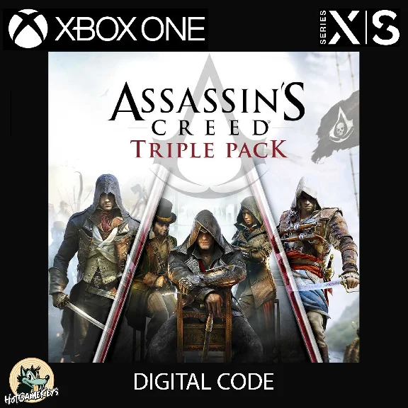 Набор AC: Черный флаг, Единство, Синдикат XBOX [ Код🔑]