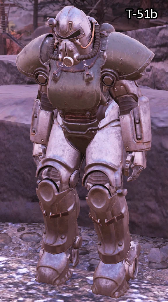 Power Armor Full Sets T-51b, Ultracite, T-45
