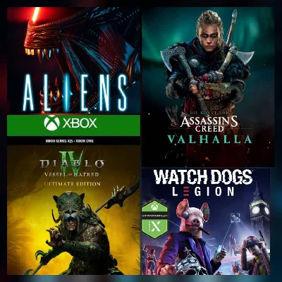 DIABLO IV Vessel of Hatred ! 4 ИГРЫ ! XBOX ACCOUNT