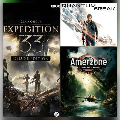 Clair Obscur Expedition 33 + Amerzone + Quantum Break