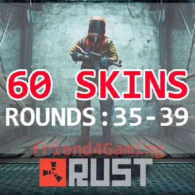 RUST TWITCH drops ✅ 35+36+37+38+39 Round - 60 skins