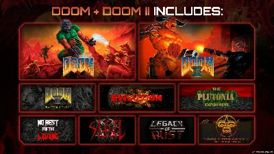 ⚫Doom + Doom II (Remastered 2024) Steam Key Global 1993