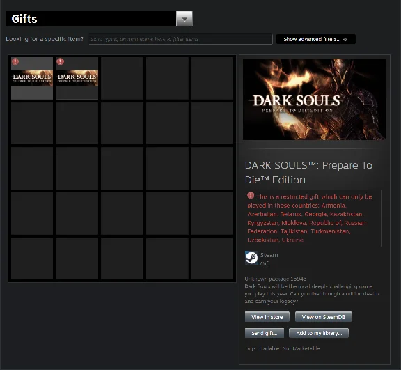 DARK SOULS: Prepare To Die Edition (RU/CIS, Steam Gift)