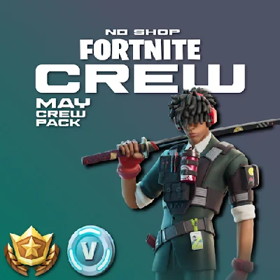 FORTNITE CREW 1 МЕСЯЦ ВСЕ БОЕВЫЕ ПРОПУСКИ +1000 V-BUCKS