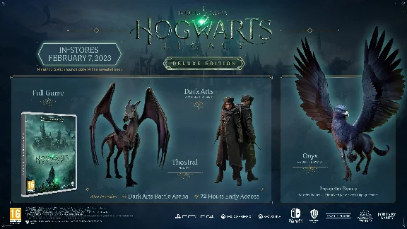 🟢🔥HOGWARTS LEGACY DELUXE EDITION⚡🌍XBOX ONE/X|S KEY🎮