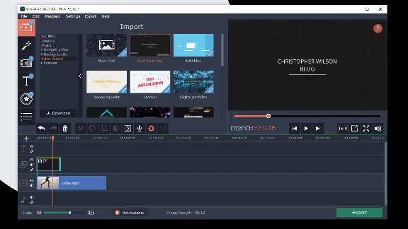 ⭐ Movavi Video Editor Plus 2020 Effects - VHS Intro Pac