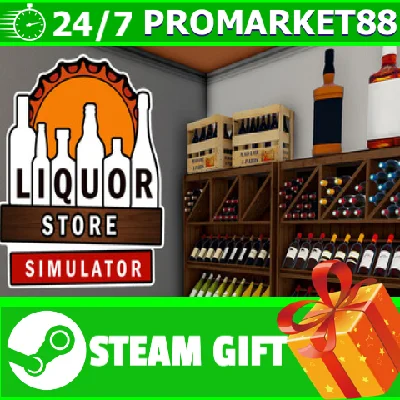 ⭐️ВСЕ СТРАНЫ+РОССИЯ⭐️ Liquor Store Simulator STEAM GIFT