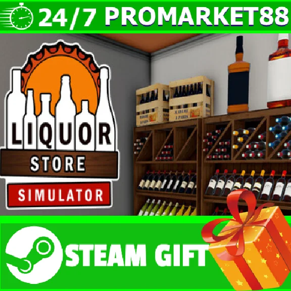 ⭐️ВСЕ СТРАНЫ+РОССИЯ⭐️ Liquor Store Simulator STEAM GIFT