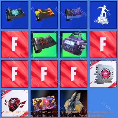 🏆Fortnite🏆Twitch Drops👑15 items + 🎁