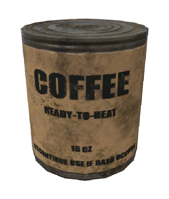 🫘 Canned coffee, Mentats, Nuka-Cola, drug, food, cores