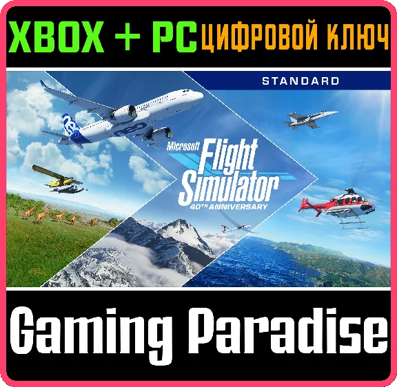 MICROSOFT FLIGHT SIMULATOR STANDARD 40TH ANNIVERSARY🔑