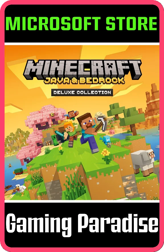 MINECRAFT: JAVA & BEDROCK EDITION DELUXE COLLECTION🔑🔑