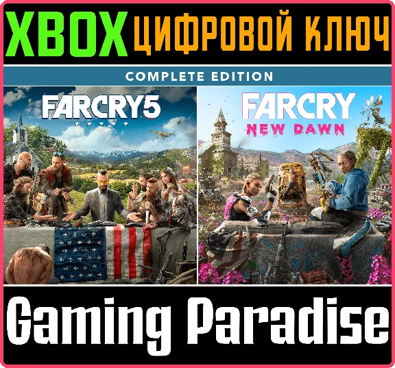 FAR CRY® 5 + FAR CRY® NEW DAWN DELUXE EDITION BUNDLE XB